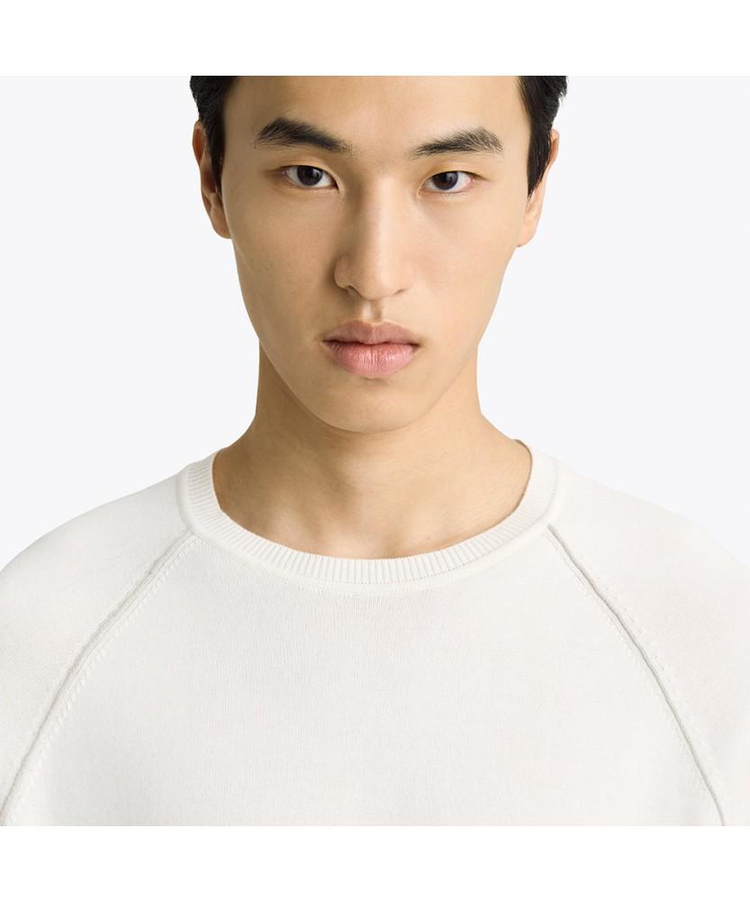PARA JUMPERS Men'S Sweater Bar-Star White (26Smpmknrk08Pj0290)