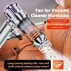 Handheld Vacuum Cleaner/Violent Fan Dual Purpose Model 130000RPM Blowing Suctioning 6000mAh USB Rechargeable Turbo Air Blower