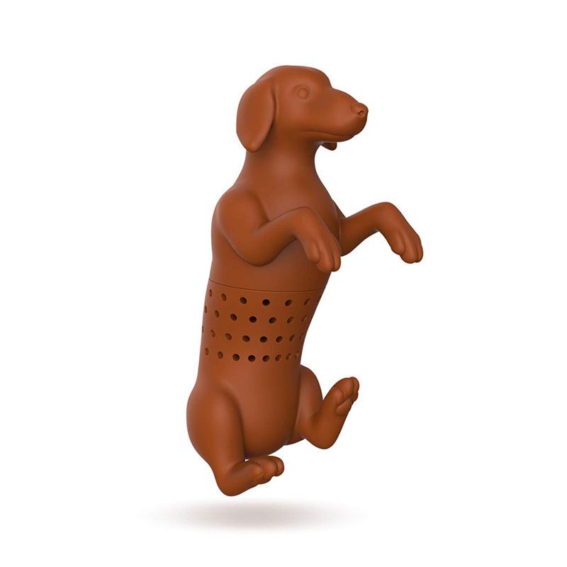 Cat Dog Silicone Tea Infuser Filter Reusable Cartoon Animal Tea Bag Coffee Leak Kitchen Teabag Herbal Spice Diffuser Strainer