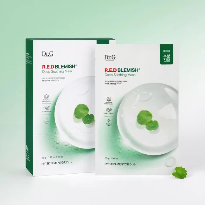 Red Blemish Deep Soothing Mask 10 sheets