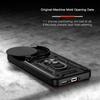 KEYSION Shockproof Armor Case for VIVO X300 Pro 5G Silicone+PC Slide Camera Lens Protection Ring Stand Phone Cover for VIVO X300