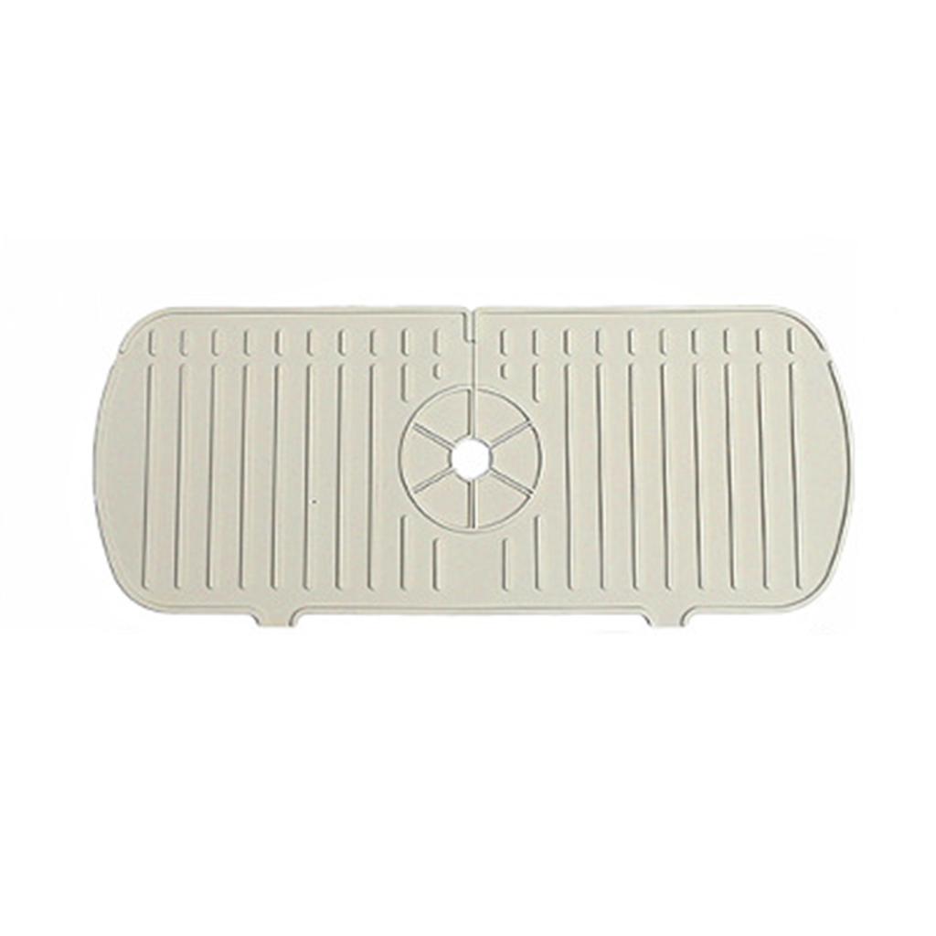 Kitchen Faucet Splash Pad Silicone Sink Faucet Splash Guard Mat Sponge Drain Rack Countertop Protector for Bath Kitchen Gadgets