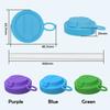 Silicone Soda Can Lids with Straw Beverage Can Cover Leakproof Dustproof Drinks Beer Can Top Protectors for Canned Beverage