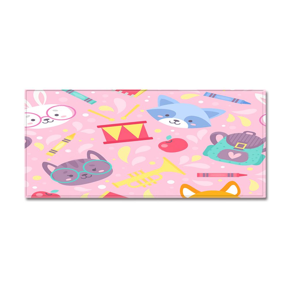 Textured Sand Wardrobe Shoe Cabinet Long Floor Mat