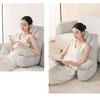 Backrest Cushion Lumbar Support Pillow Pregnancy Comfortable Reading Relaxing Nursing Pillows Lounger Pad Washable Cover