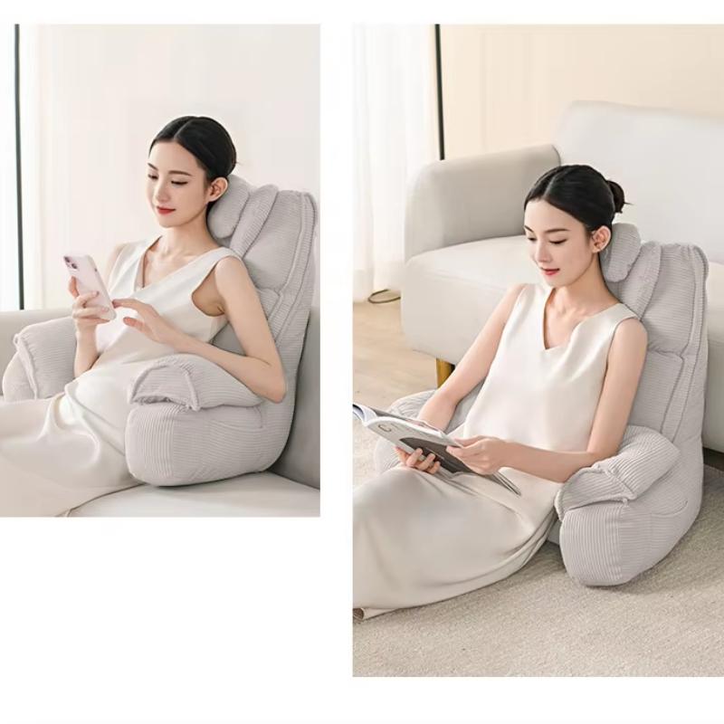 Backrest Cushion Lumbar Support Pillow Pregnancy Comfortable Reading Relaxing Nursing Pillows Lounger Pad Washable Cover