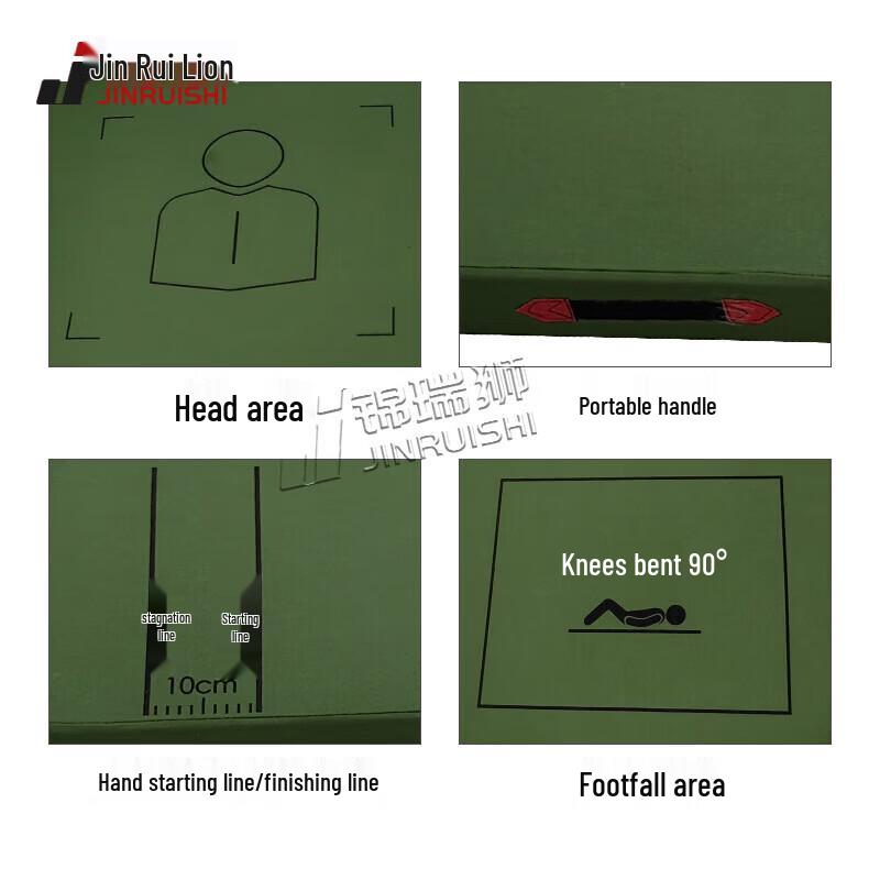 Foldable Abdominal Sit-Up Mat