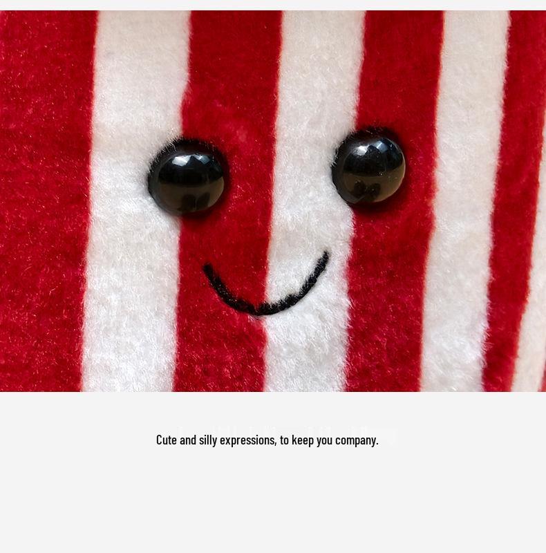 JC Fun Latte Tasse Tennis Popcorn Plüschtier Croissant Bär Pinguin Anhänger - Kindergeschenk