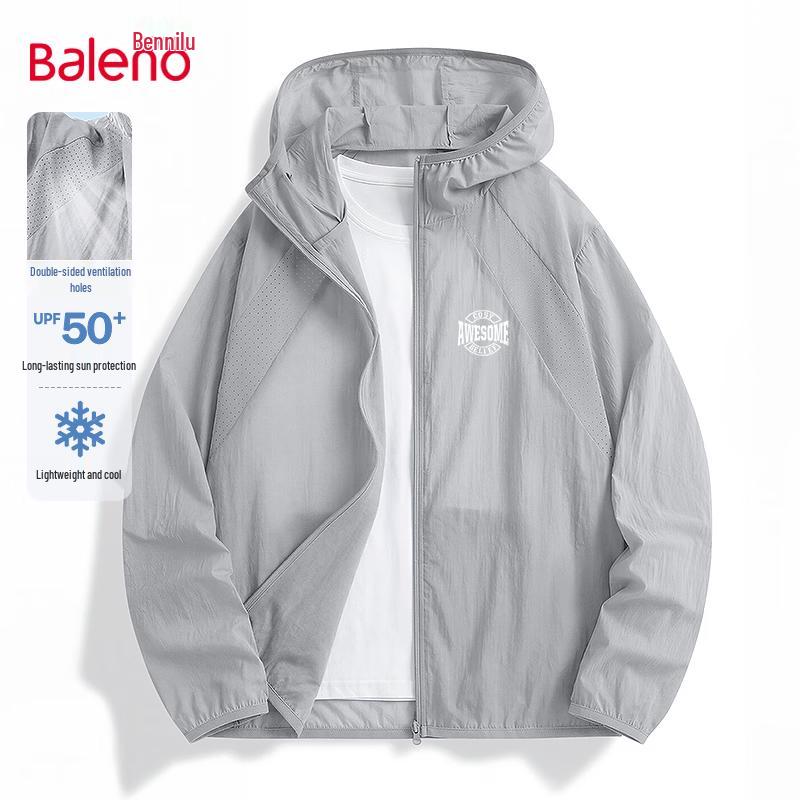 Baleno Men s Lightweight UPF 50+ Cooling Sun Protection Hoodie M