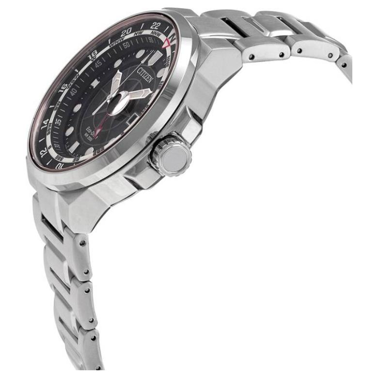 CITIZEN Dress 200m Waterproof Light Powered Quartz Movement Stainless Steel Strap Watch 44mm BJ7140-53E