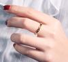 Chain Ring Stainless Steel Rings For Men Women's Rings Geometry Ring Finger Gold Silver Color Ring Set Women  Gift