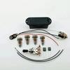 EMGHumbucker pickups - Electric guitar pickups, neck and bridge, active battery 9 V, power supply, in stock