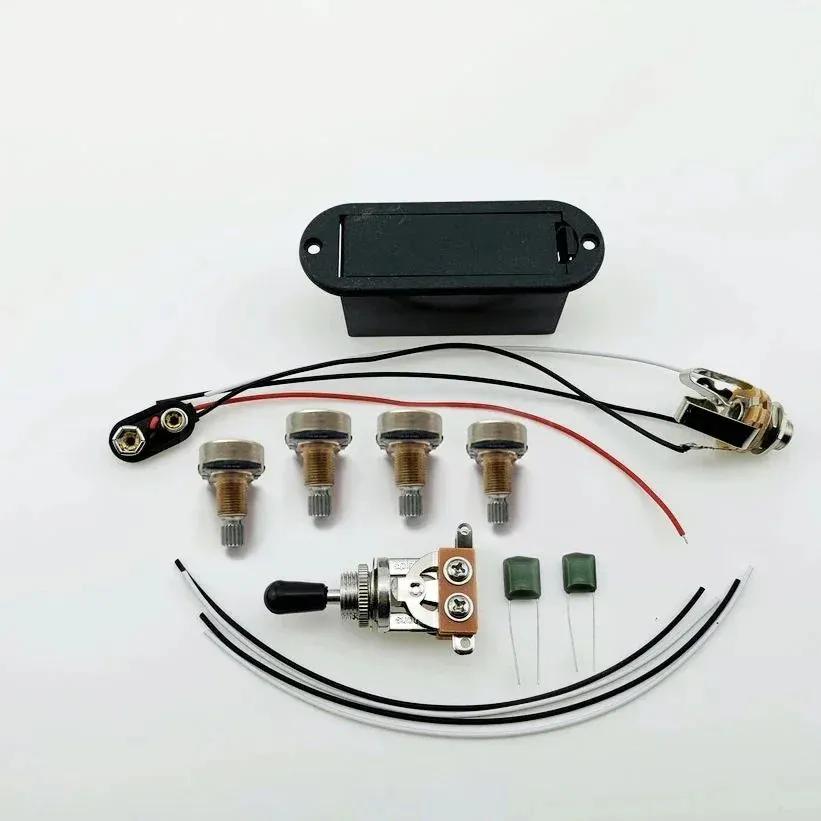 EMGHumbucker pickups - Electric guitar pickups, neck and bridge, active battery 9 V, power supply, in stock