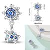 925 Silver Ocean World Series Sea Turtle Starfish Little Crab Octopus Charms Bead Fit 925 Bracelet DIY Jewelry