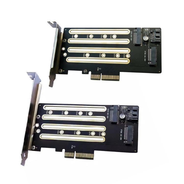 M.2 PCIe NVMe SSD To PCIE 4.0 x4 Adapter Card Full Speed Card PCIE Adapter Card For 2230 2242 2260 2280 M.2 NVME SSD