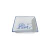 HERMES Square With Box Tableware Cheval the carriage Pottery white Storage box Used