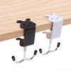 Cute Rabbit Desk Bag Hook Table Side Hanging Hook Adjustable Storage Hooks Headphone Backpack Desk Hanger Punch-Free