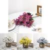 Artificial Silk Chrysanthemum Bouquet For Wedding Decor Home Office Styling