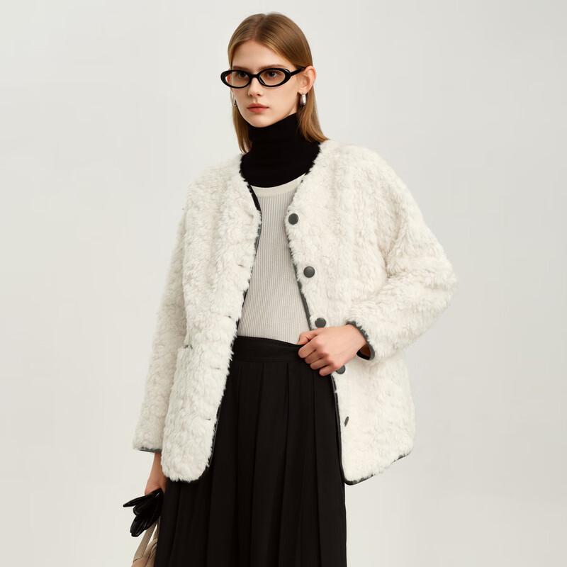 

Elva Island Women s Fashion V-Neck Long Sleeve Short Coat L