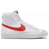 Nike Blazer Mid 77 White Picante Red GS Kids' DA4086-110