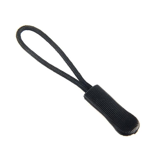 20 Pcs Zipper Pull Puller End Fit Rope Tag Replacement Clip Broken Buckle Fixer Zip Cord Tab Travel Bag Suitcase Tent Backpack