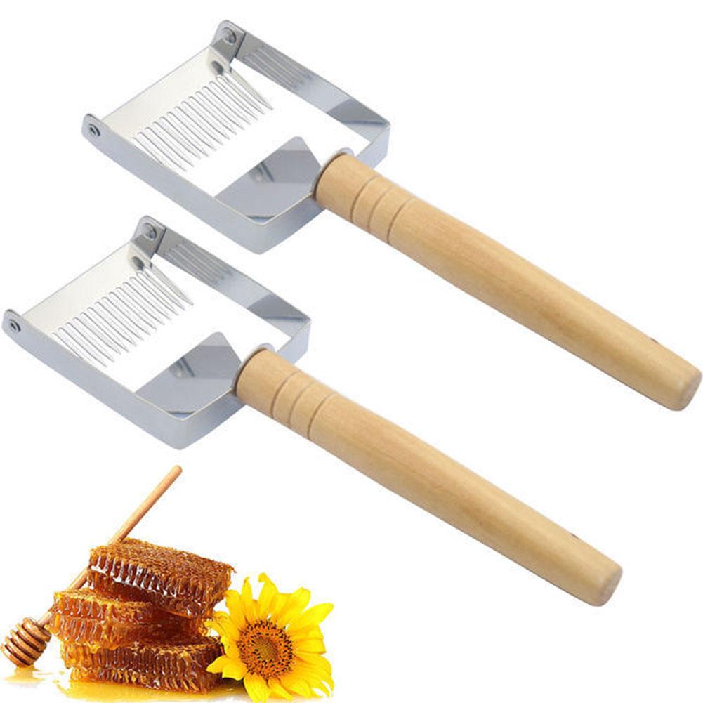 Stainless Steel Honey Uncapping Tool With Wooden Handle Wooden Handle Beekeeping Knives For Farm