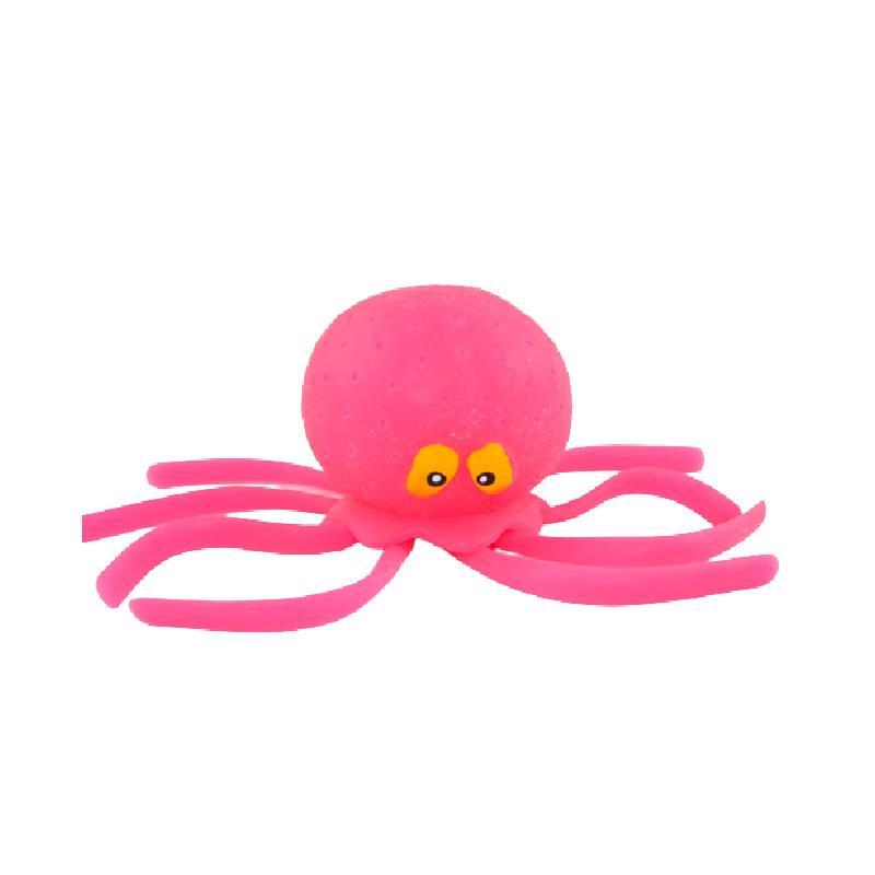 Animal Marinho Squishy Polvo Brinquedo de Banho Para Crianças Tpr Brinquedo Para Brincar na Água e Aliviar o Estresse