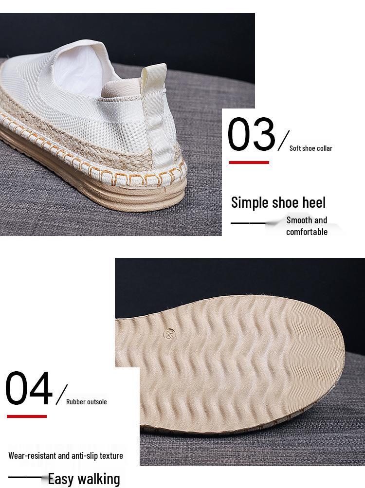 2023 Women's Summer Mesh Flat Fisherman Shoes – Casual & Versatile