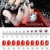 Guomao A Diamond Mobile Phone Case Decorative Nail Art Accessories Diy Glass Crystal Jewelry