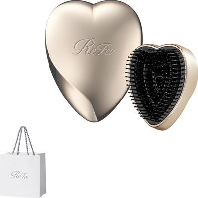 ReFa HEART BRUSH Mini with Shopping Bag (champagne Gold)
