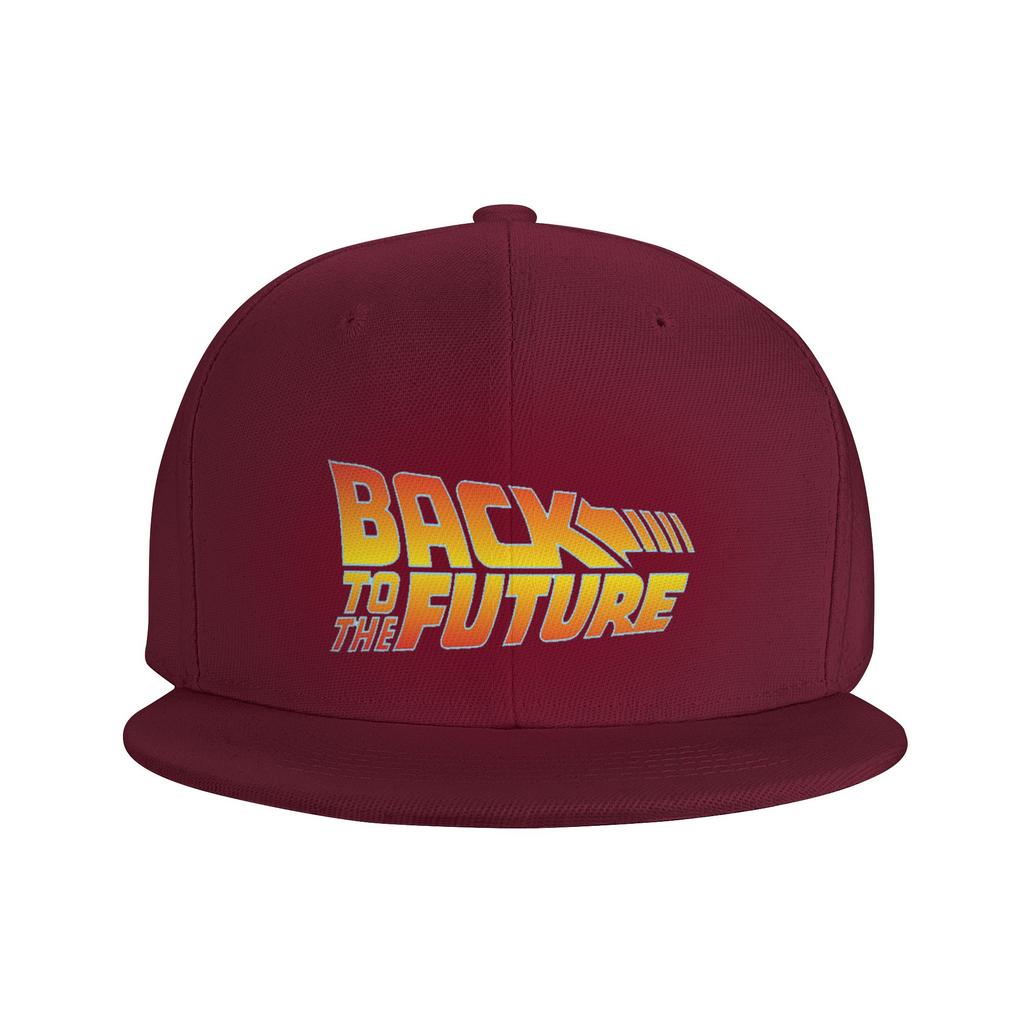 Back To The Future Movie Logo Baseball Caps Snapback Fashion Baseball Hats Breathable Casual Casquette Outdoor for Unisexs WoUnisexs