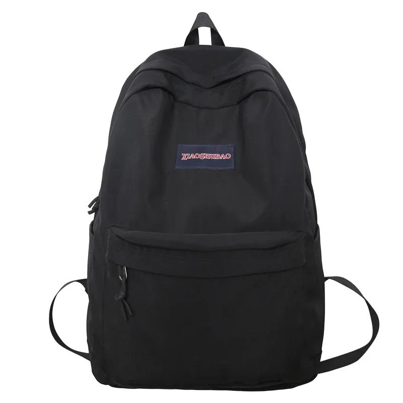 

Школьные ранцы для мужчин и женщин, мальчиков и девочек, могут использоваться учениками начальной и средней школы, а также студентами колледжей. чёрный