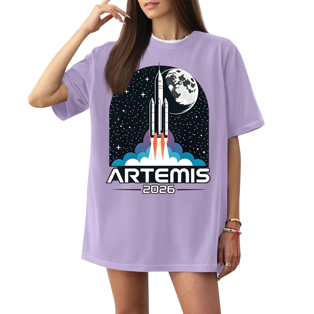 Women's Casual Letter Print Short-sleeved Top T-shirt