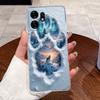 Cute Funny Graffiti Cat Pattern Phone Case For Honor Play 60A 5G / Honor X6d 5G Transparent TPUck Shockproof Soft Casing