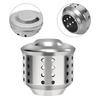 Moka in Acciaio Inossidabile Coperchio Antispruzzo Accessori per Caffettiera Espresso da Piano Cottura Coperchio Valvola Antischizzo Accessori Caffè