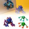 Simulation 3D Printing Tree Frog Joint Movable Frog Kitchen Home Decoration Toy Refrigerator Magnetic Attraction