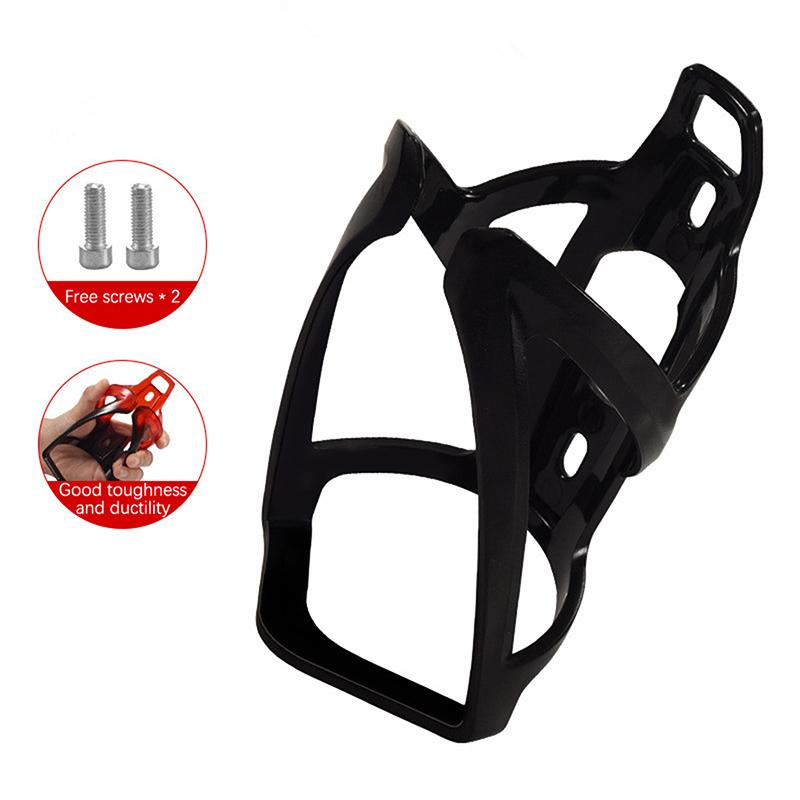 1Pc Road Bike Bottle Cage Water Bottle Holder Socket Holder Bottle Holder Cage Bicycle Bottle Racknylon Plastic
