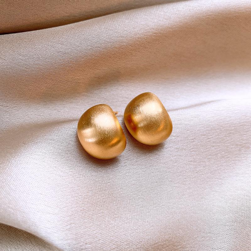 European and American simple love circle earrings fashionable versatile geometric ear buckles earrings earrings women