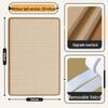 Wear-Resistant Sisal Cat Scratcher Mat - Lint-Free Wall Protector & Cat Claw Board