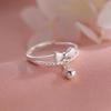 Female Niche Light Luxury Bow Ring