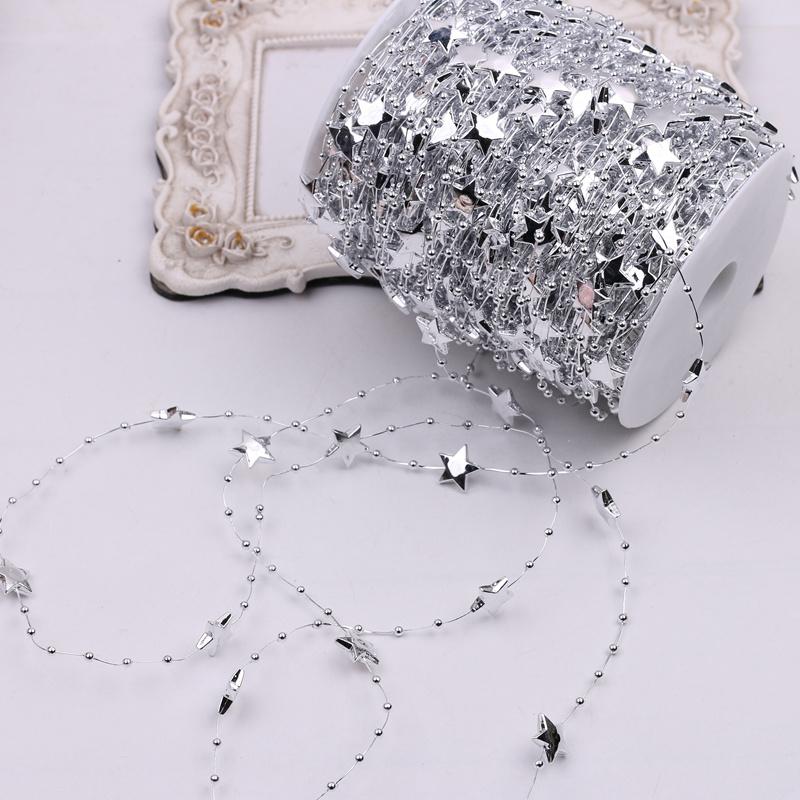 Faux Pearl Fringe Chain Artificial Pearls String DIY Handmade Jewelry Accessories Bridal Hair Accessories Bouquet Decor