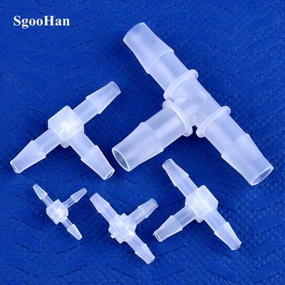 10Pcs/Lot 1.6~17.5mm PP Barb Tee Connector Aquarium Fish Tank 3-Ways Joint Garden Water Hose Connectors 20mm 25mm Pagoda Quick Joints