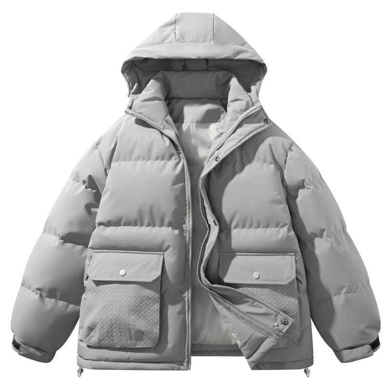 Autumn and winter cotton-padded clothes, the same brand for men and women, warm cotton-padded jackets, clothes and coats on cotton-padded clothes.