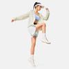 Li Ning UV Protection Waterproof Breathable Two-In-One Jacket With Hood Women Jackets Silver-Birch-Gray AFDU460-2