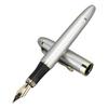 Fountain Pen 0.5mm Ergonomic Smoothly Writing Metal Business Fountain Pen with Pen Clip Ink Pen for
