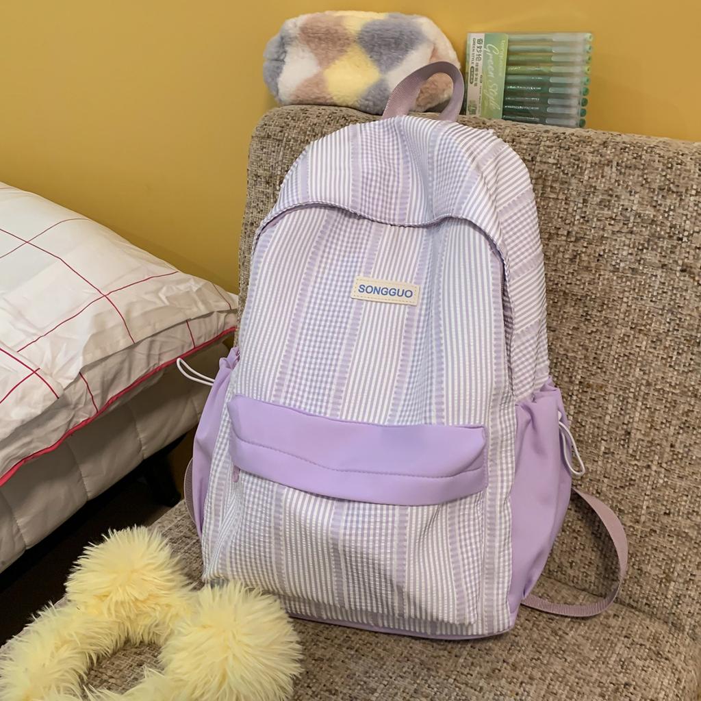 Schultasche im kleinen und frischen japanischen Rucksack für Schüler und Oberstufenschüler Große Kapazität leichtgewichtiger lässiger vielseitiger Reiserucksack