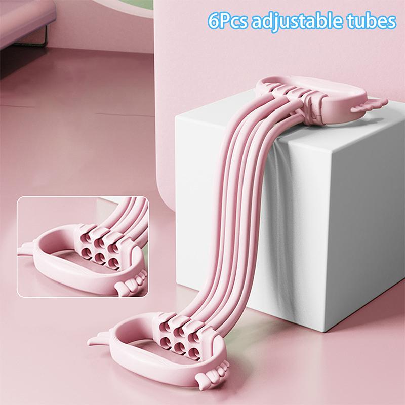 Female Elastic Rope Yoga Auxiliary Exercise Equipment  Adjustable 8 Shaped Fitness Stretching Belt Puller Arm Back Training