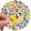 10/30/50/100pcs Cute Pikachu Art Graffiti Stickers Kawaii  Decals DIY Skateboard Helmet Laptop Classic Anime Sticker Pack