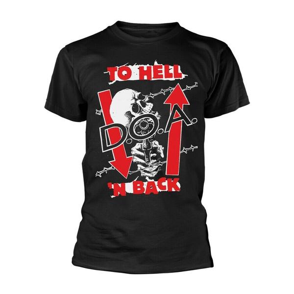 Doa To Hell N Back Official Tee T-Shirt Mens Summer Fashion Funny Printing Casual 100%Cotton T Shirt