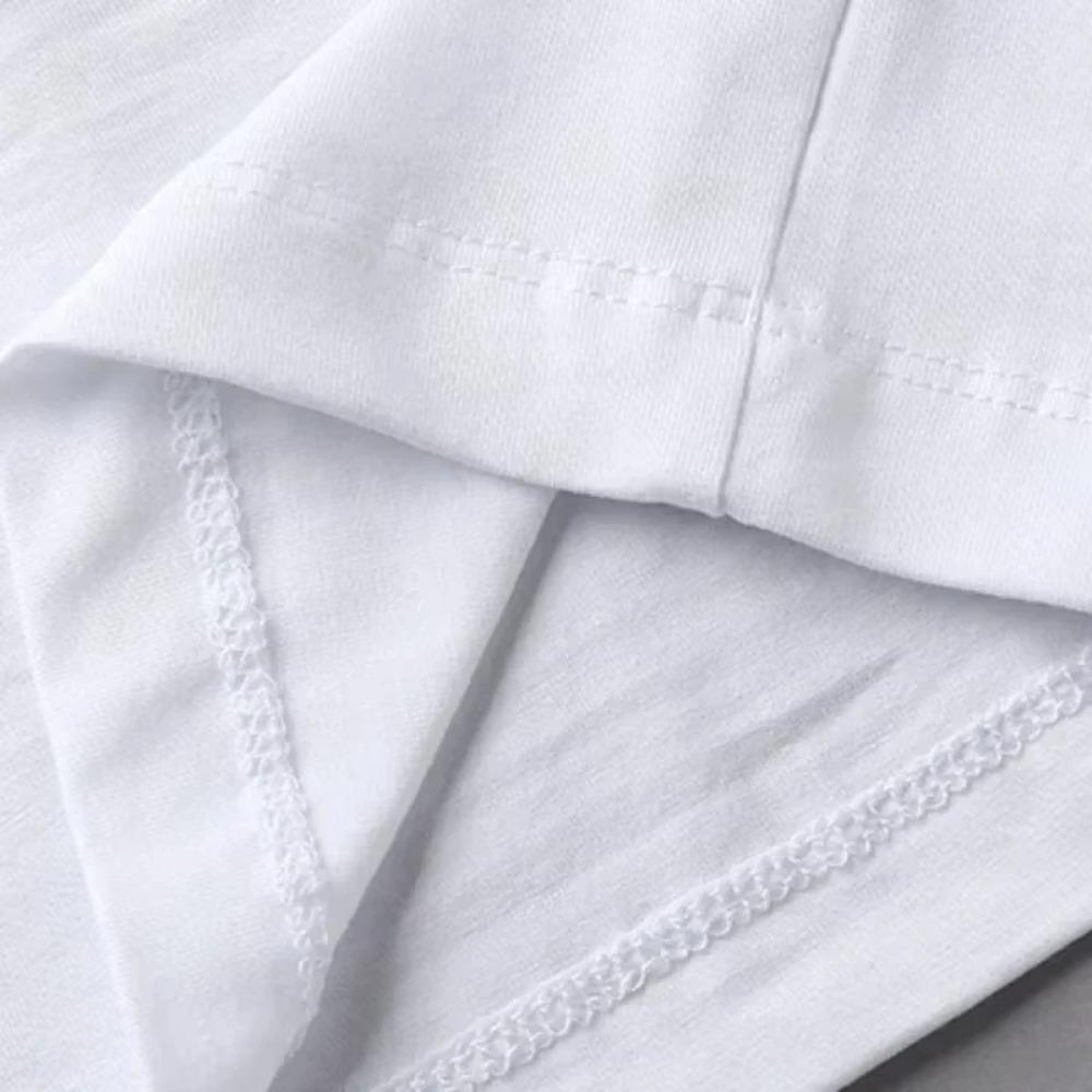 Heavy Pure Cotton Letters Summer Couple Half-sleeved Comfortable Pure Cotton Luxury Short-sleeved T-shirt for Men and Women